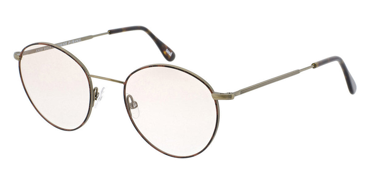 Andy Wolf® 4713 Margit K. AW 4713 Margit K. H 48 - Gold/Brown H Eyeglasses