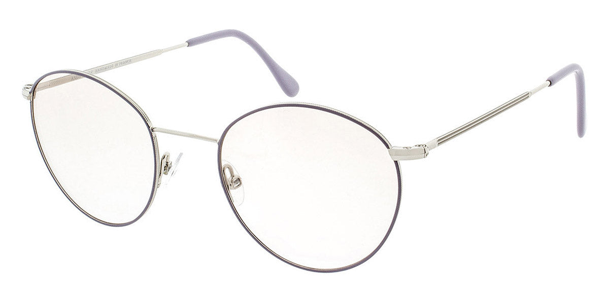 Andy Wolf® 4713 Margit K. AW 4713 Margit K. M 48 - Silver/Violet M Eyeglasses