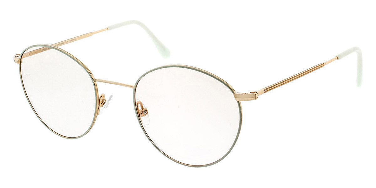 Andy Wolf® 4713 Margit K. AW 4713 Margit K. N 48 - Gold/Green N Eyeglasses