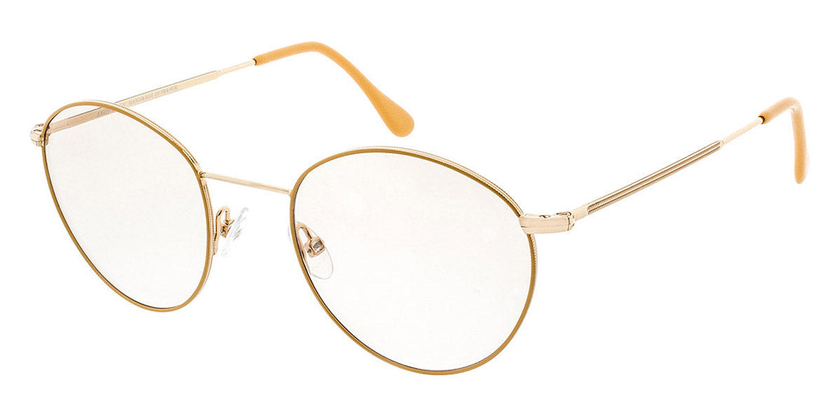 Andy Wolf® 4713 Margit K. AW 4713 Margit K. O 48 - Gold/Yellow O Eyeglasses