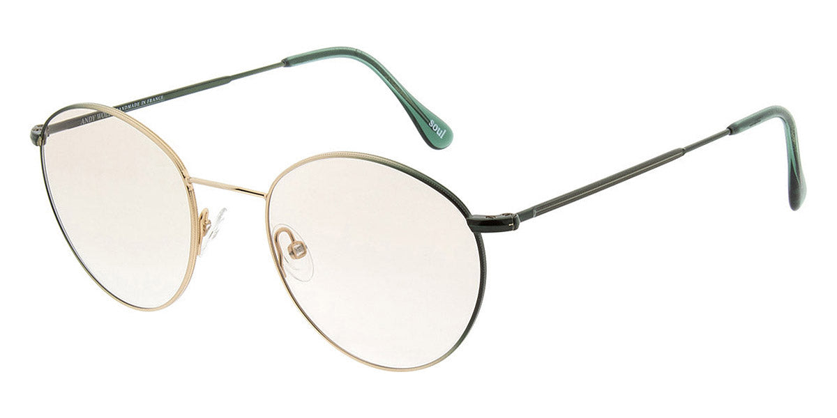 Andy Wolf® 4713 Margit K. AW 4713 Margit K. Q 48 - Gold/Green Q Eyeglasses