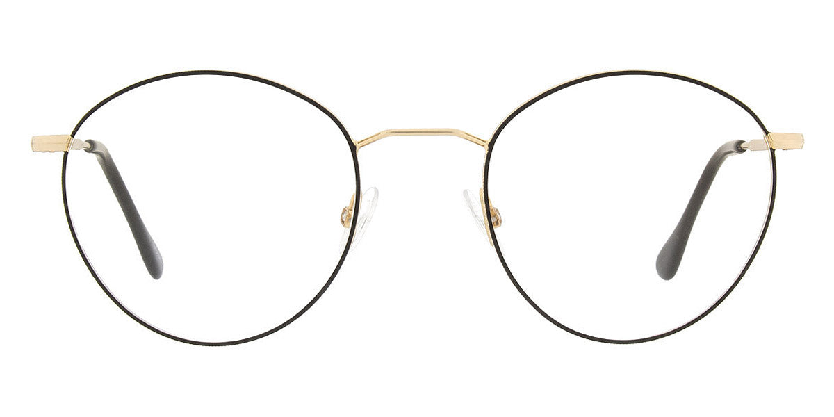 Andy Wolf® 4713 Margit K. AW 4713 Margit K. U 48 - Gold/Black U Eyeglasses