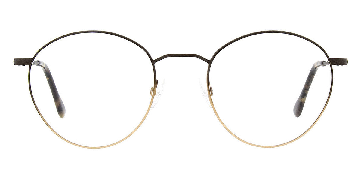 Andy Wolf® 4713 Margit K. AW 4713 Margit K. X 48 - Gold/Brown X Eyeglasses