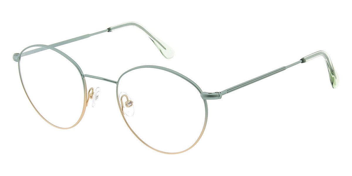 Andy Wolf® 4713 Margit K. AW 4713 Margit K. Z 48 - Gold/Teal Z Eyeglasses