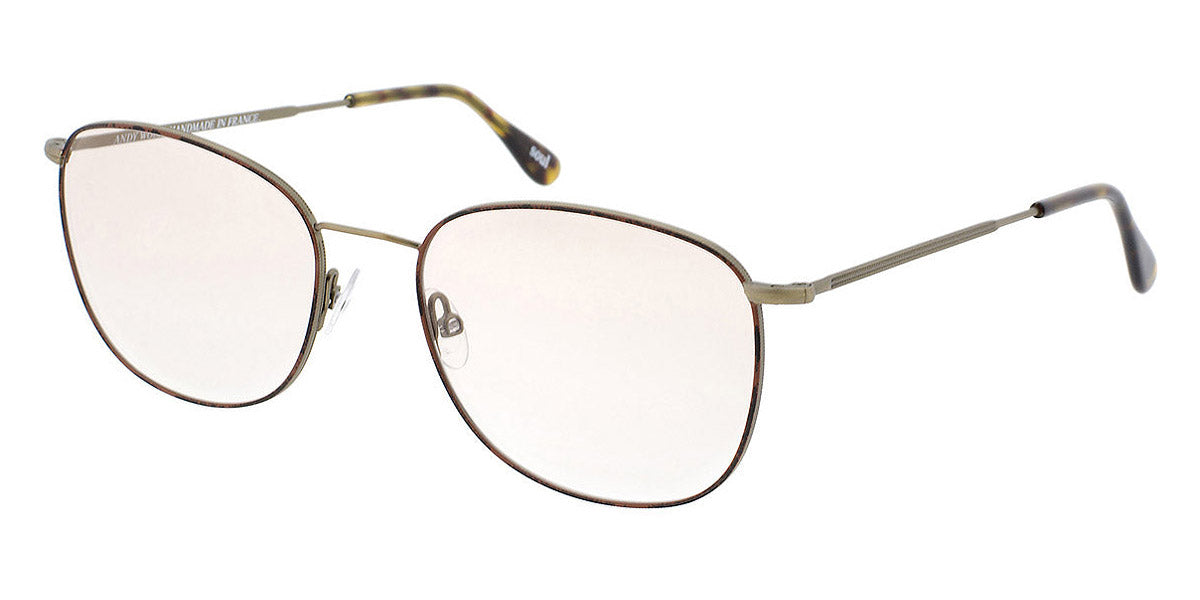 Andy Wolf® 4714 Andreas R. AW 4714 Andreas R. H 56 - Gold/Brown H Eyeglasses