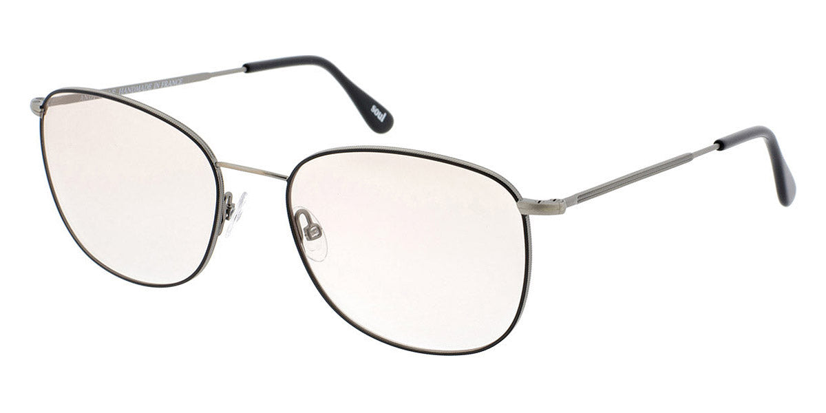 Andy Wolf® 4714 Andreas R. AW 4714 Andreas R. I 56 - Silver/Black I Eyeglasses