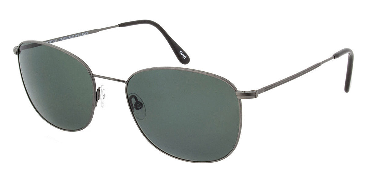 Andy Wolf® 4714 Sun AW 4714 Sun E 56 - Gun/Black E Sunglasses