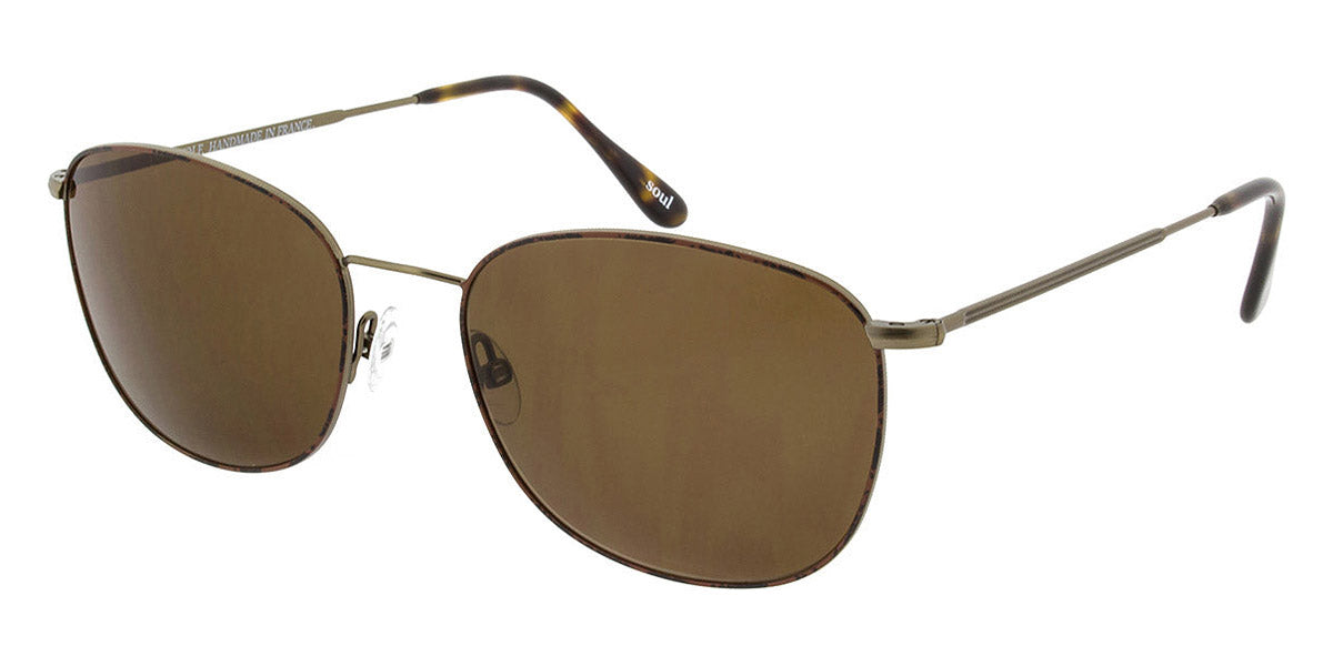 Andy Wolf® 4714 Sun AW 4714 Sun H 56 - Gold/Brown H Sunglasses