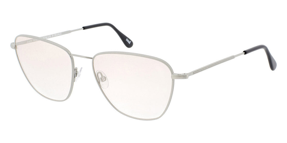 Andy Wolf® 4715 Brigitte P. AW 4715 Brigitte P. A 57 - Silver A Eyeglasses