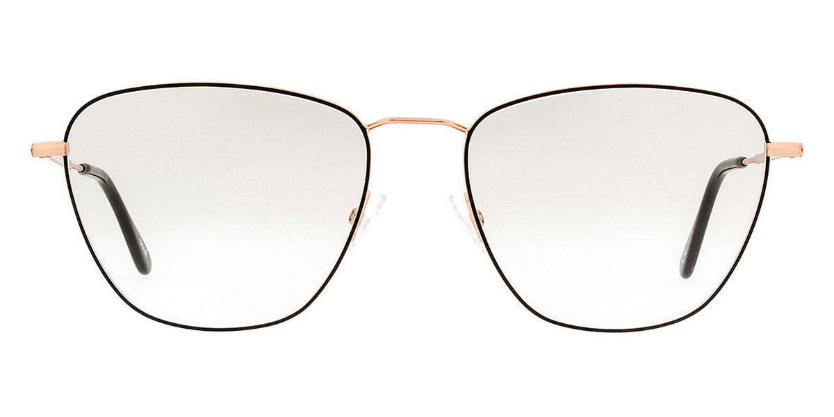 Andy Wolf® 4715 Brigitte P. AW 4715 Brigitte P. K 57 - Rosegold/Black K Eyeglasses