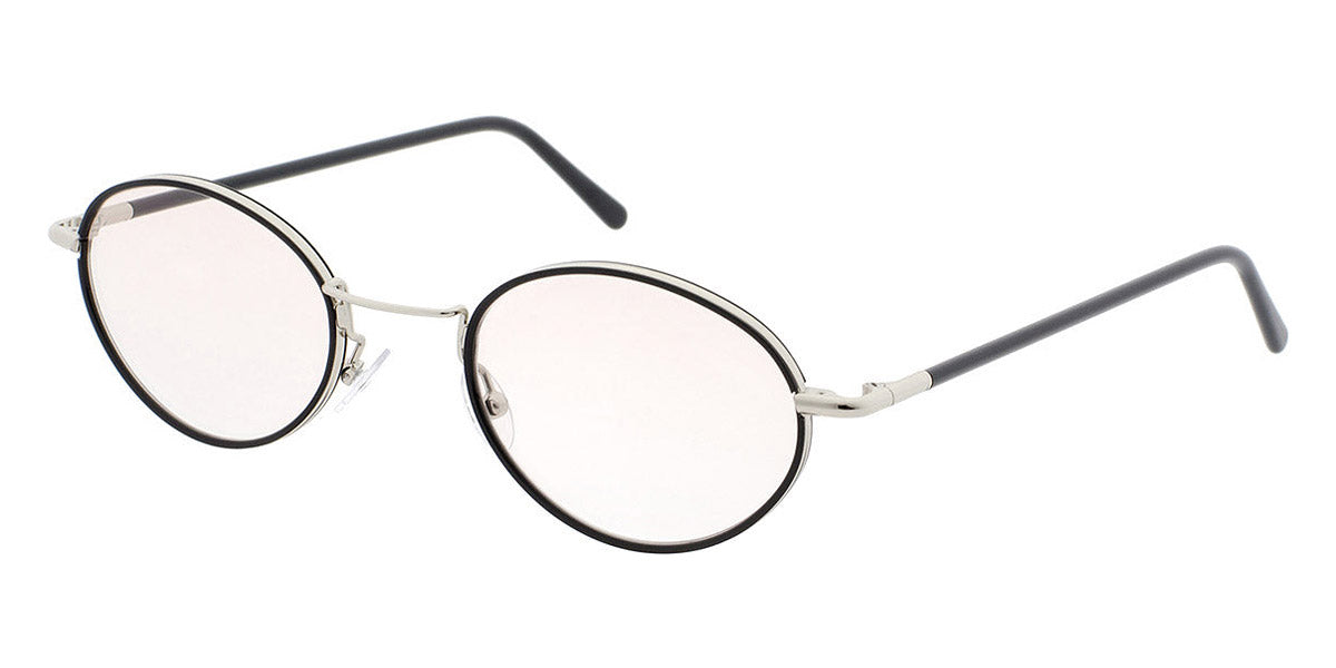 Andy Wolf® 4722 Albert K. AW 4722 Albert K. A 48 - Silver/Black A Eyeglasses