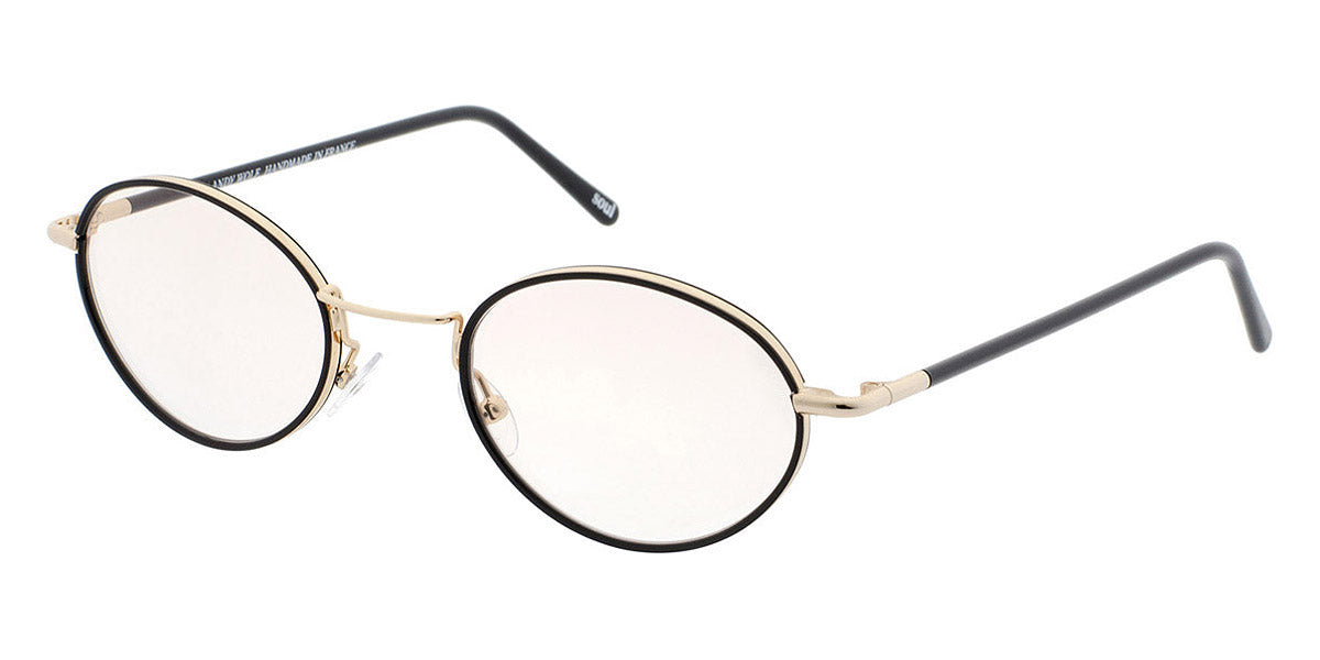 Andy Wolf® 4722 Albert K. AW 4722 Albert K. C 48 - Gold/Black C Eyeglasses