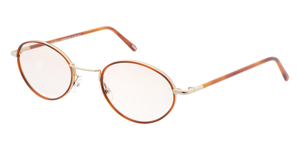 Andy Wolf® 4722 Albert K. AW 4722 Albert K. E 48 - Gold/Orange E Eyeglasses