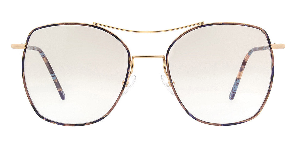 Andy Wolf® 4725 AW 4725 D 55 - Gold/Violet D Eyeglasses