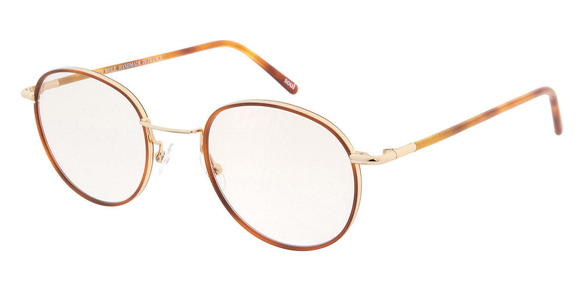 Andy Wolf® 4728 AW 4728 D 50 - Gold/Orange D Eyeglasses