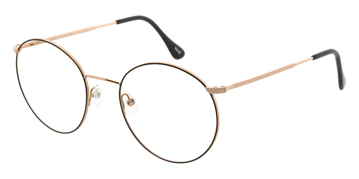 Andy Wolf® 4744 AW 4744 H 51 - Rosegold/Black H Eyeglasses