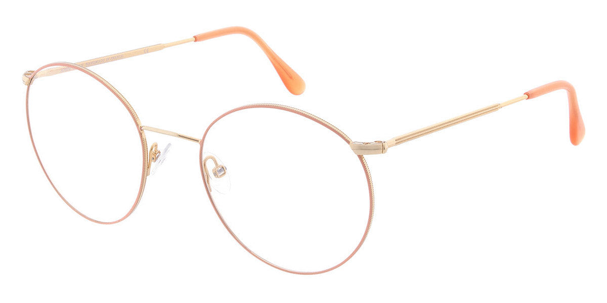 Andy Wolf® 4744 AW 4744 Q 51 - Gold/Orange Q Eyeglasses