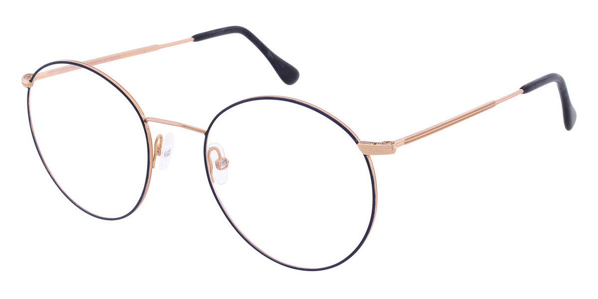 Andy Wolf® 4744 AW 4744 R 51 - Rosegold/Blue R Eyeglasses