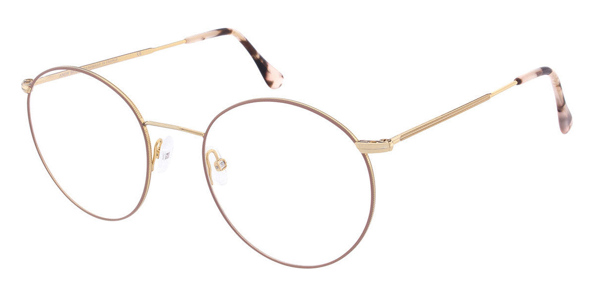 Andy Wolf® 4744 AW 4744 T 51 - Gold/Beige T Eyeglasses