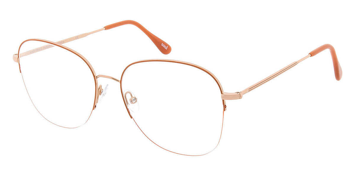 Andy Wolf® 4752 AW 4752 D 55 - Rosegold/Orange D Eyeglasses