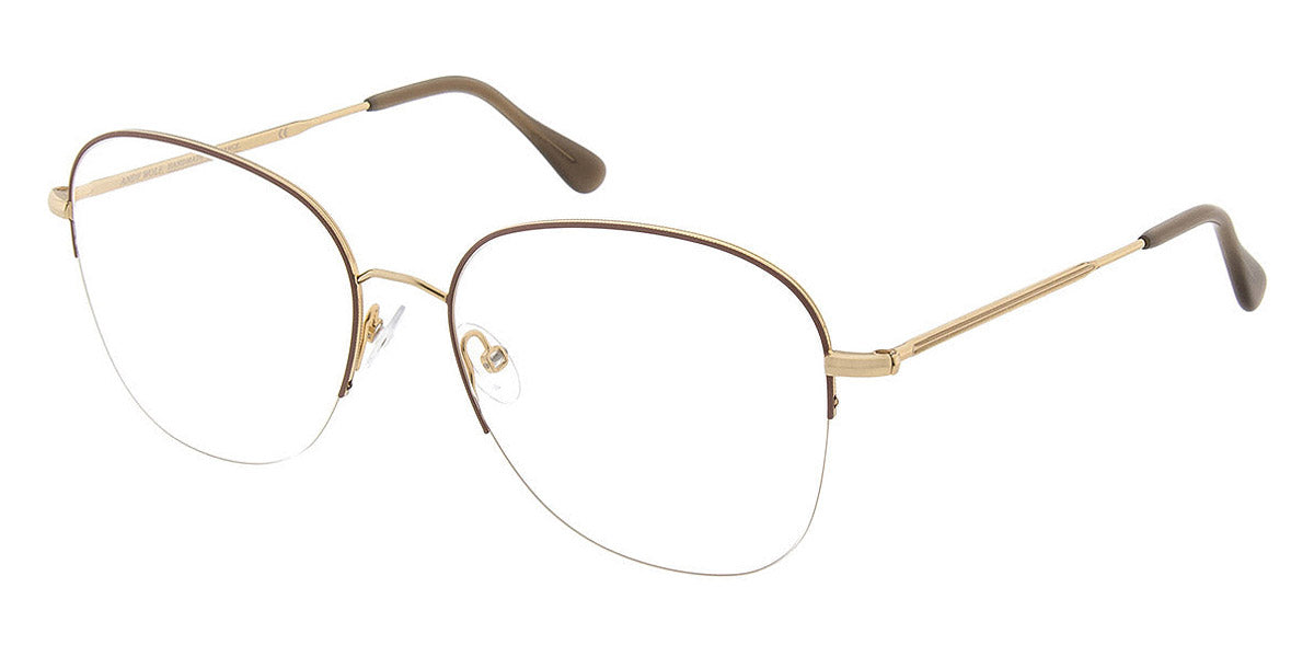 Andy Wolf® 4752 AW 4752 G 55 - Gold/Beige G Eyeglasses