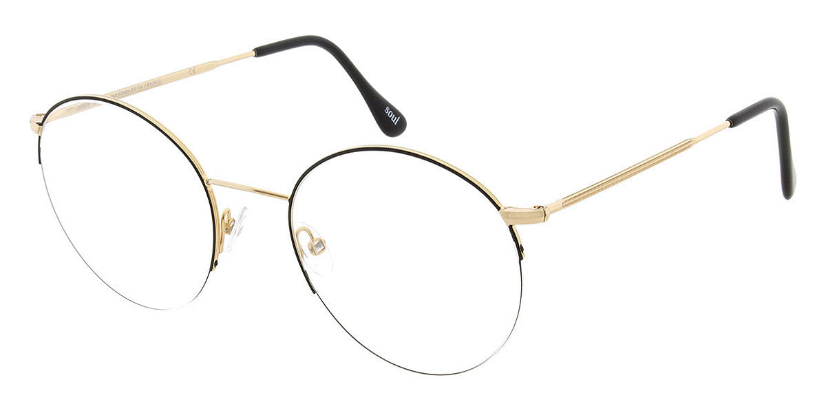 Andy Wolf® 4753 AW 4753 A 52 - Gold/Black A Eyeglasses