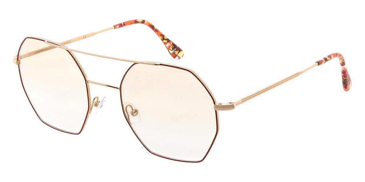 Andy Wolf® 4754 AW 4754 E 53 - Rosegold/Red E Eyeglasses