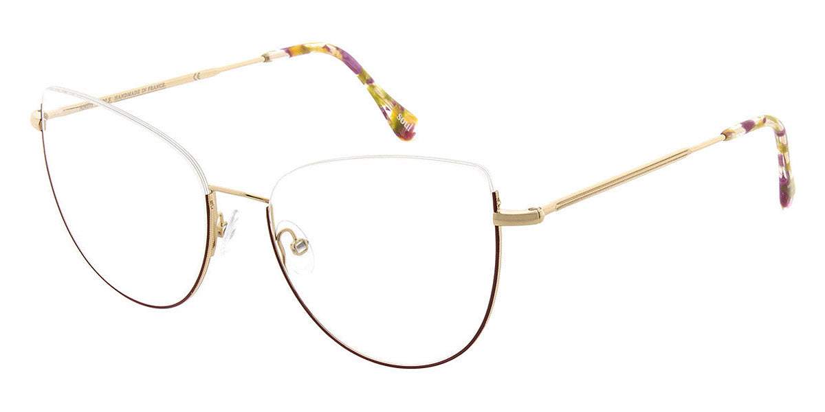 Andy Wolf® 4755 AW 4755 D 54 - Gold/Pink D Eyeglasses