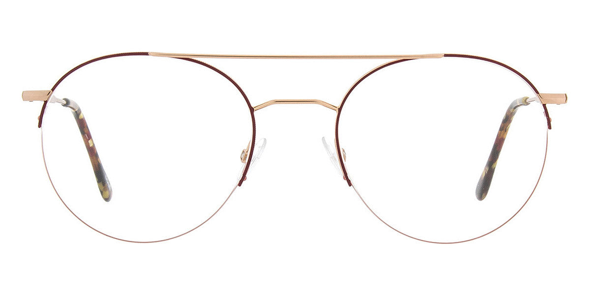 Andy Wolf® 4756 AW 4756 C 53 - Rosegold/Red C Eyeglasses