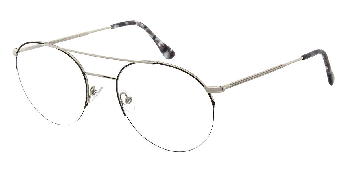 Andy Wolf® 4756 AW 4756 F 53 - Silver/Gray F Eyeglasses