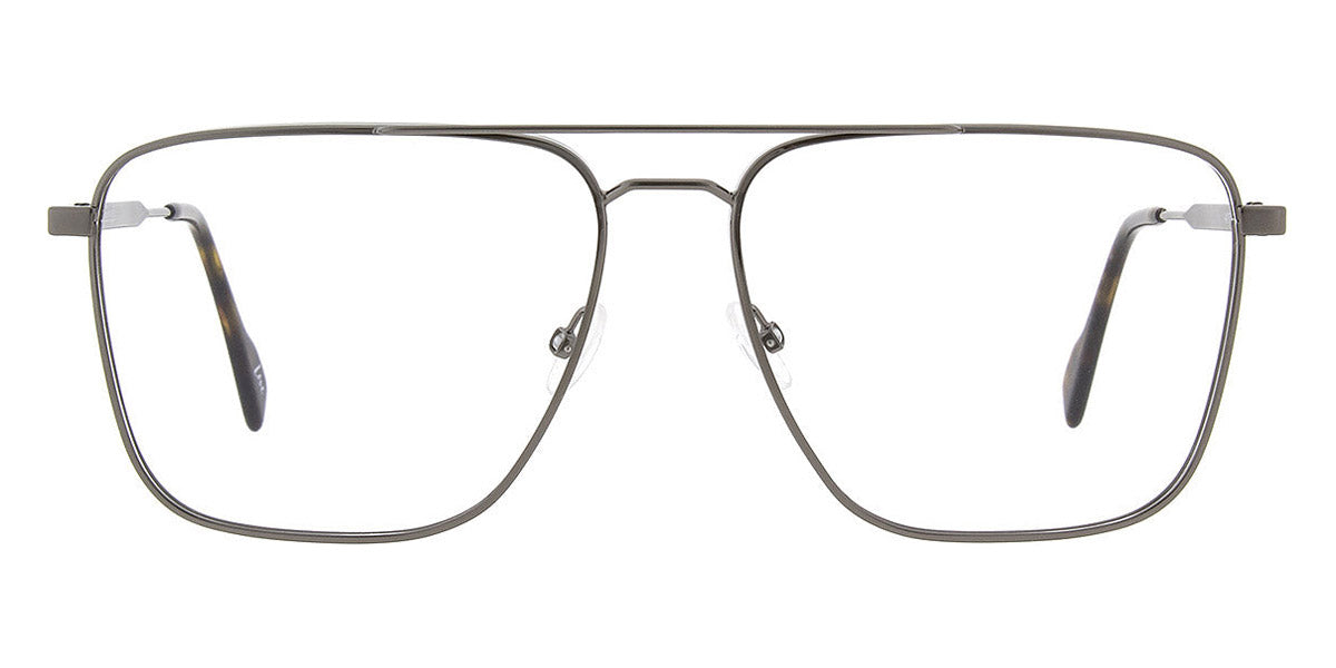 Andy Wolf® 4757 AW 4757 B 58 - Gun/Brown B Eyeglasses