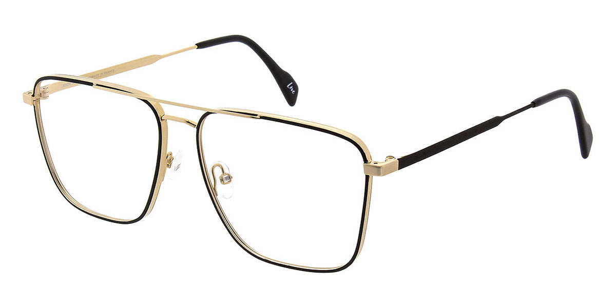 Andy Wolf® 4757 AW 4757 C 58 - Gold/Black C Eyeglasses