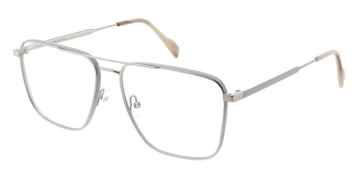 Andy Wolf® 4757 AW 4757 E 58 - Silver/Gray E Eyeglasses