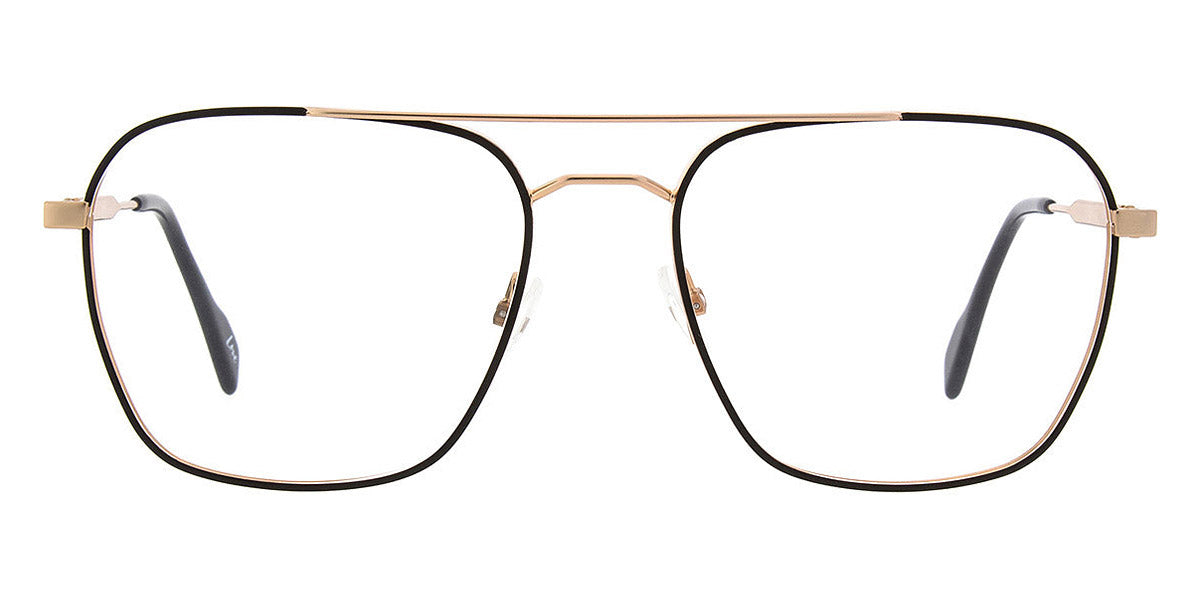 Andy Wolf® 4758 AW 4758 C 55 - Rosegold/Black C Eyeglasses