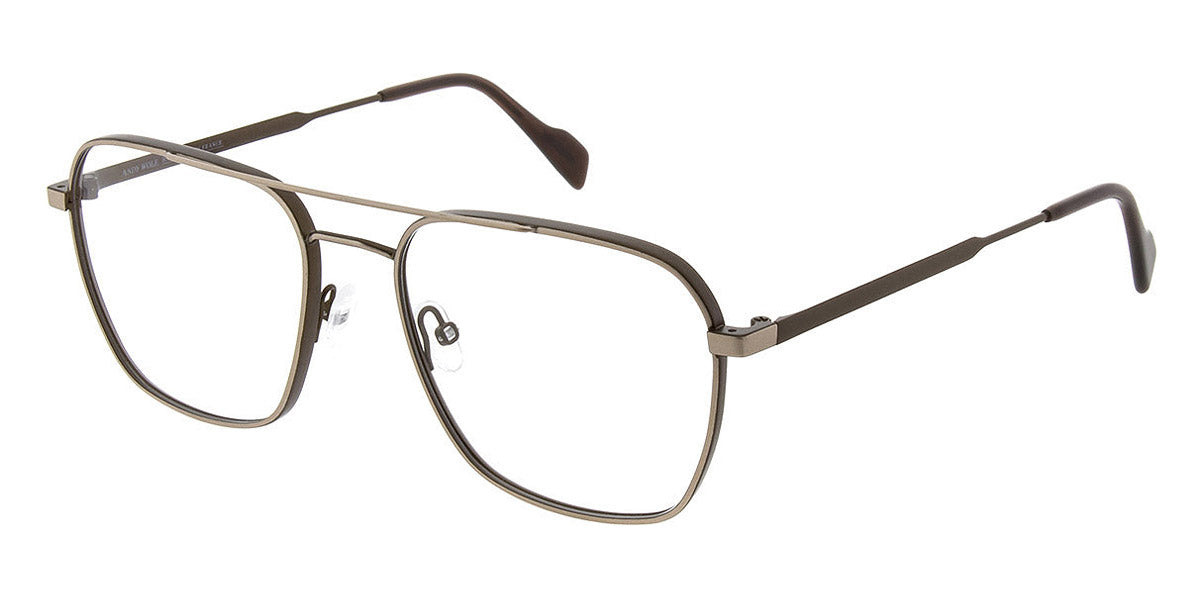 Andy Wolf® 4758 AW 4758 D 55 - Beige/Brown D Eyeglasses