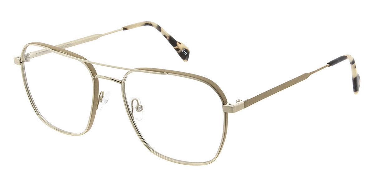 Andy Wolf® 4758 AW 4758 E 55 - Graygold/Beige E Eyeglasses