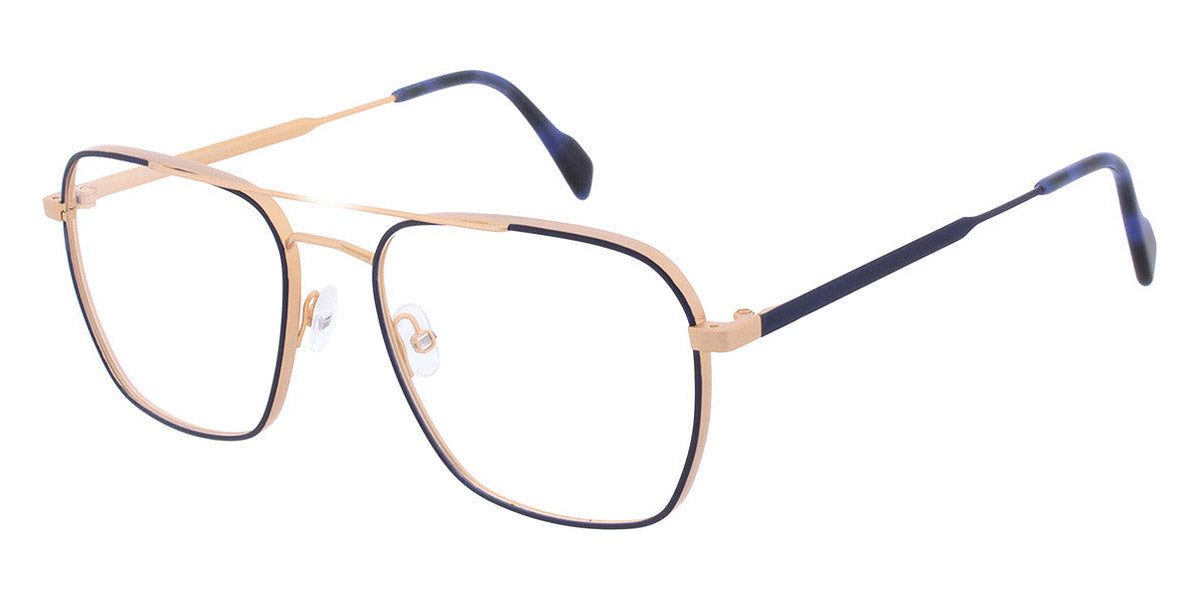 Andy Wolf® 4758 AW 4758 H 55 - Rosegold/Blue H Eyeglasses