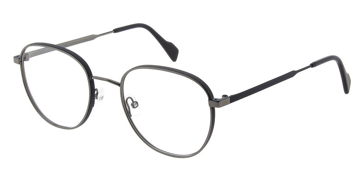 Andy Wolf® 4759 AW 4759 E 51 - Gun/Blue E Eyeglasses