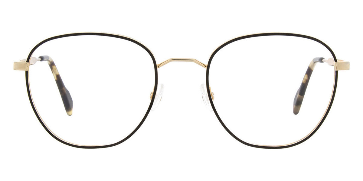 Andy Wolf® 4759 AW 4759 F 51 - Gold/Black F Eyeglasses