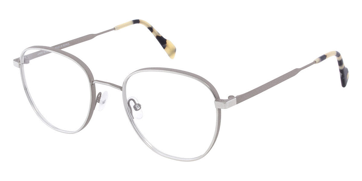 Andy Wolf® 4759 AW 4759 J 51 - Silver/Beige J Eyeglasses