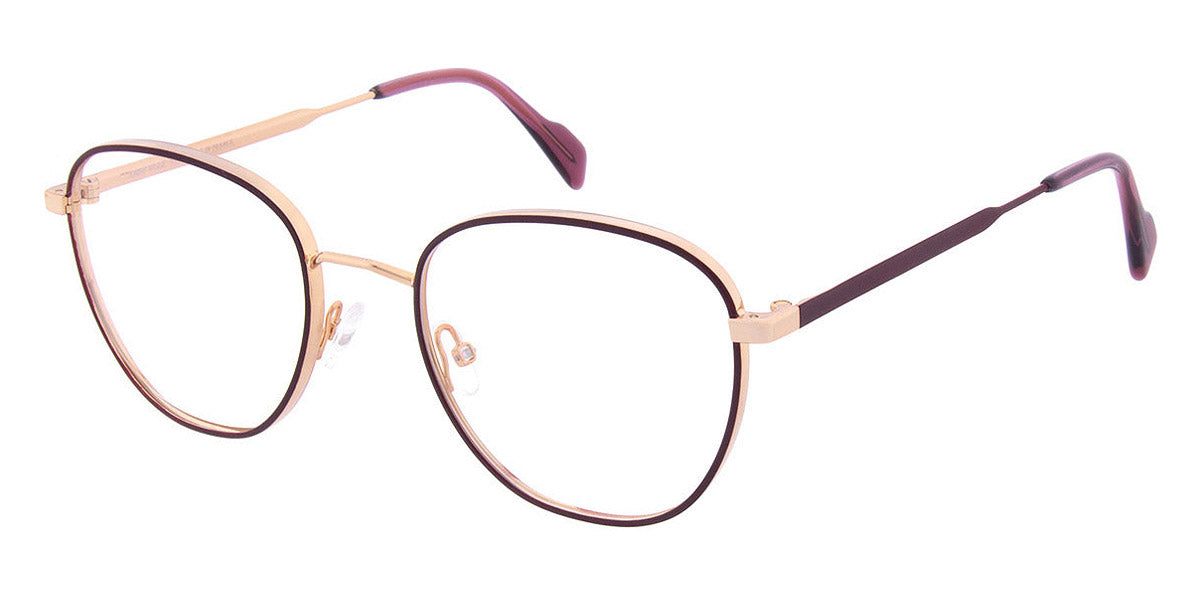 Andy Wolf® 4759 AW 4759 N 51 - Rosegold/Berry N Eyeglasses