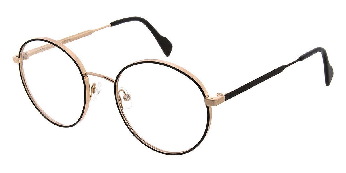 Andy Wolf® 4760 AW 4760 04 51 - Rosegold/Black 04 Eyeglasses