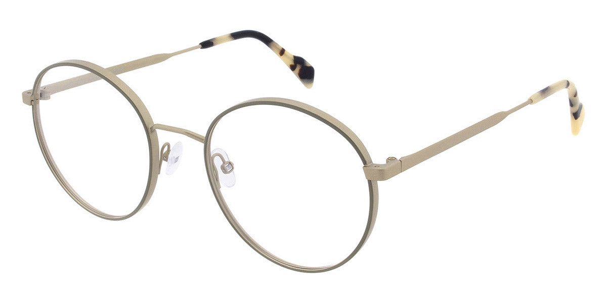 Andy Wolf® 4760 AW 4760 08 51 - Graygold/Beige 08 Eyeglasses