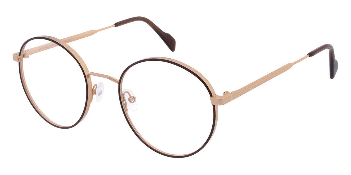 Andy Wolf® 4760 AW 4760 09 51 - Rosegold/Brown 09 Eyeglasses