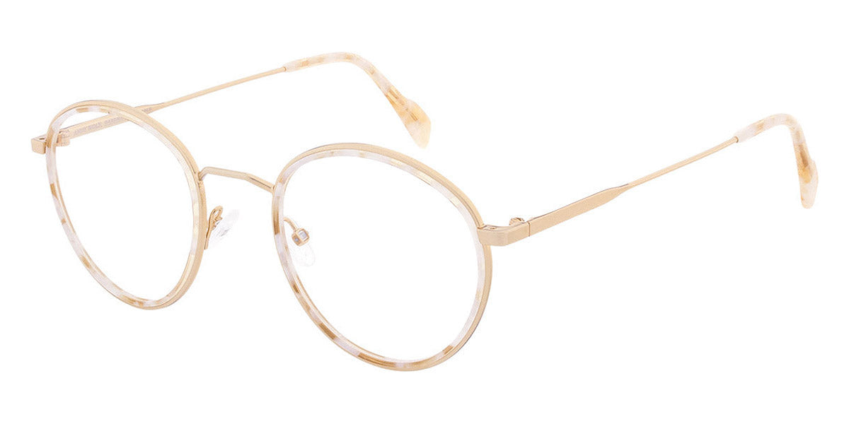 Andy Wolf® 4761 AW 4761 08 47 - Gold/White 08 Eyeglasses