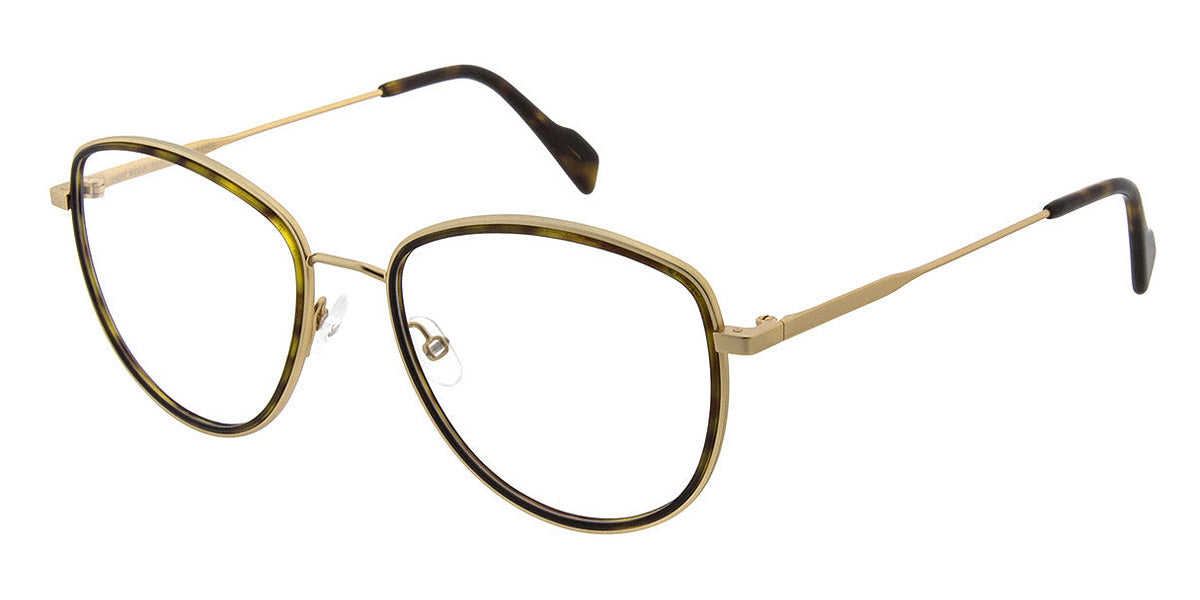 Andy Wolf® 4762 AW 4762 02 53 - Gold/Brown 02 Eyeglasses