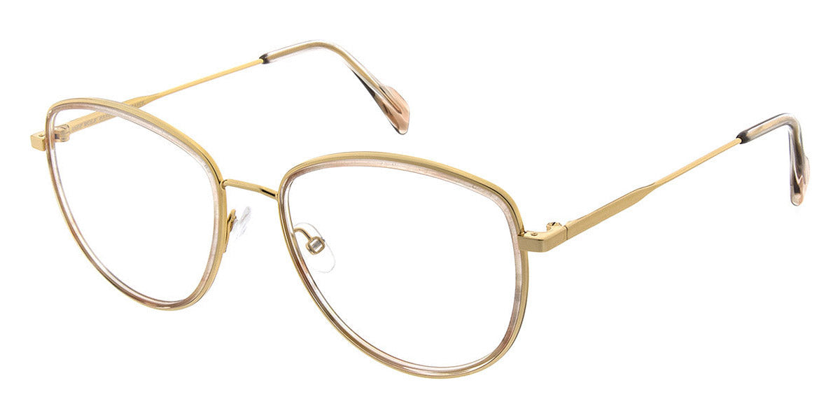 Andy Wolf® 4762 AW 4762 05 53 - Gold/Beige 05 Eyeglasses