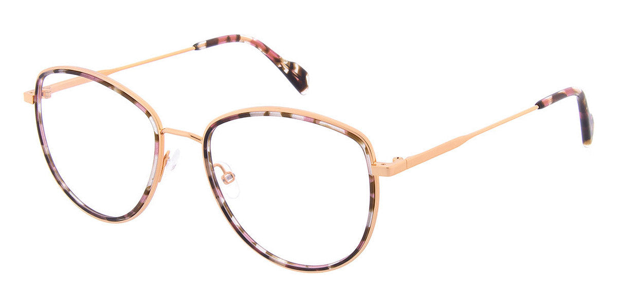 Andy Wolf® 4762 AW 4762 06 53 - Rosegold/Colorful 06 Eyeglasses