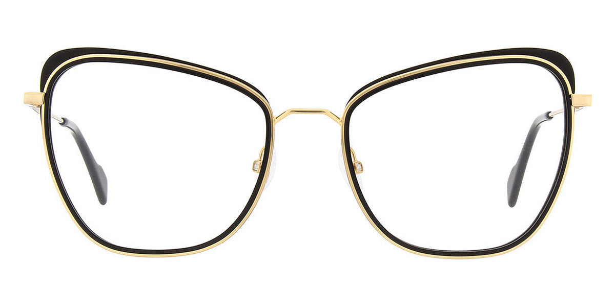 Andy Wolf® 4765 AW 4765 01 55 - Gold/Black 01 Eyeglasses