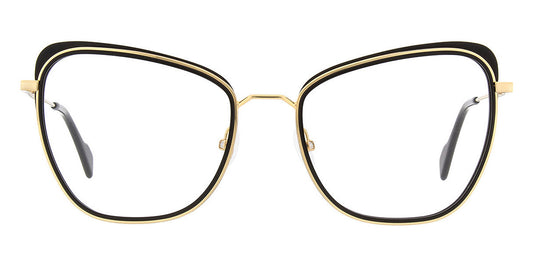 Andy Wolf® 4765 AW 4765 01 55 - Gold/Black 01 Eyeglasses